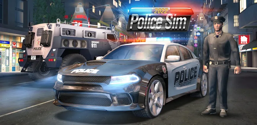 Background لعبة Police Sim 2022 Cop Simulator 
