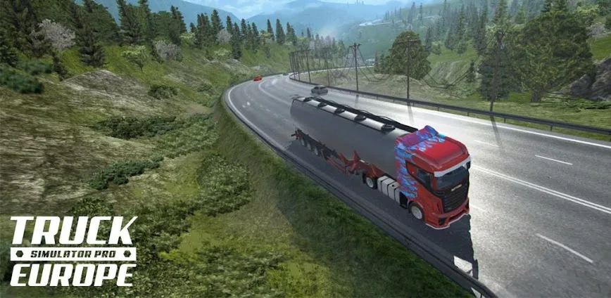 Background Truck Simulator PRO Europe 